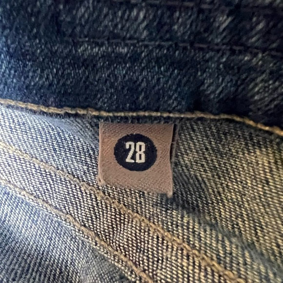 CITIZENS OF HUMANITY Denim Dani Cropped Straight Leg Mid Rise Jeans Size 28 - Picture 8 of 11